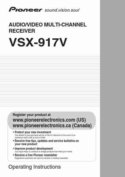 Pioneer Stereo Receiver VSX-917V-page_pdf